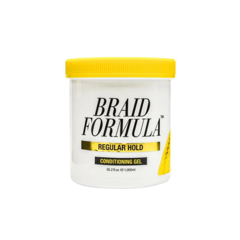 Braid Formula Regular Hold Conditioning Gel – 35.2 oz - Elevate Styles