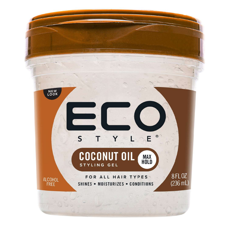 Eco Style Coconut Oil Styling Gel – 8 fl oz - Elevate Styles