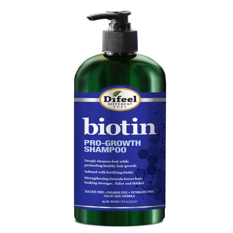 Difeel Biotin Pro-Growth Shampoo – 12 fl oz - Elevate Styles