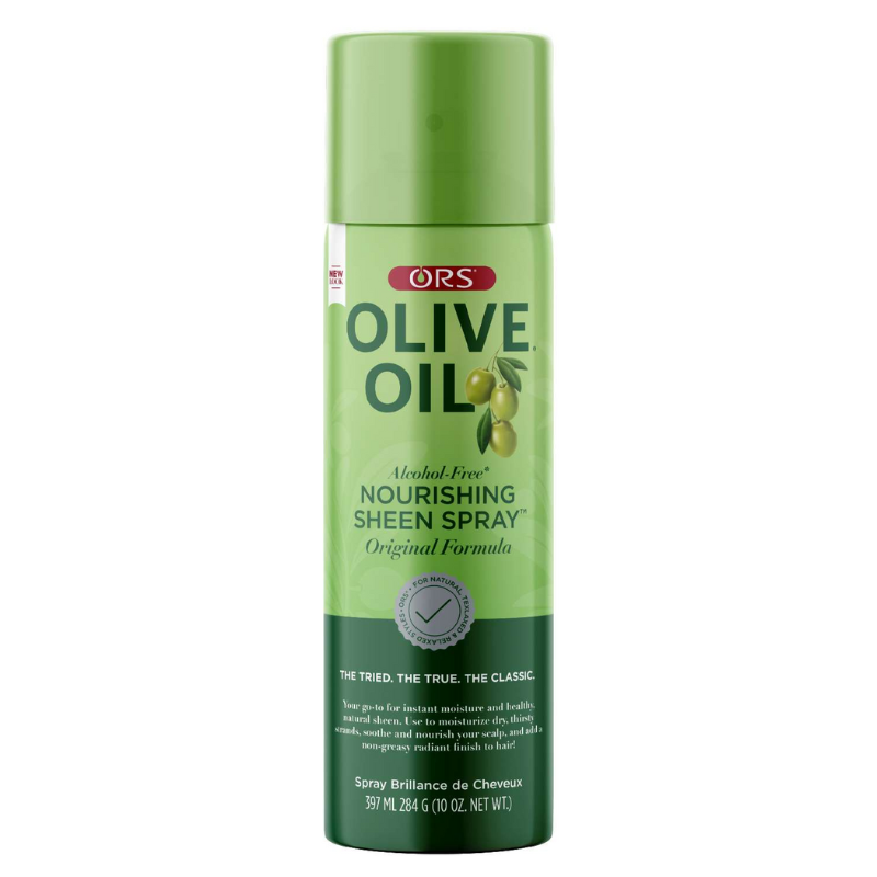 ORS Olive Oil Alcohol-Free Nourishing Sheen Spray – 10 oz - Elevate Styles