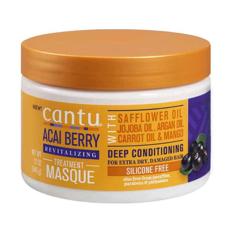 Cantu Acai Berry Revitalizing Treatment Masque - 12 oz - Elevate Styles