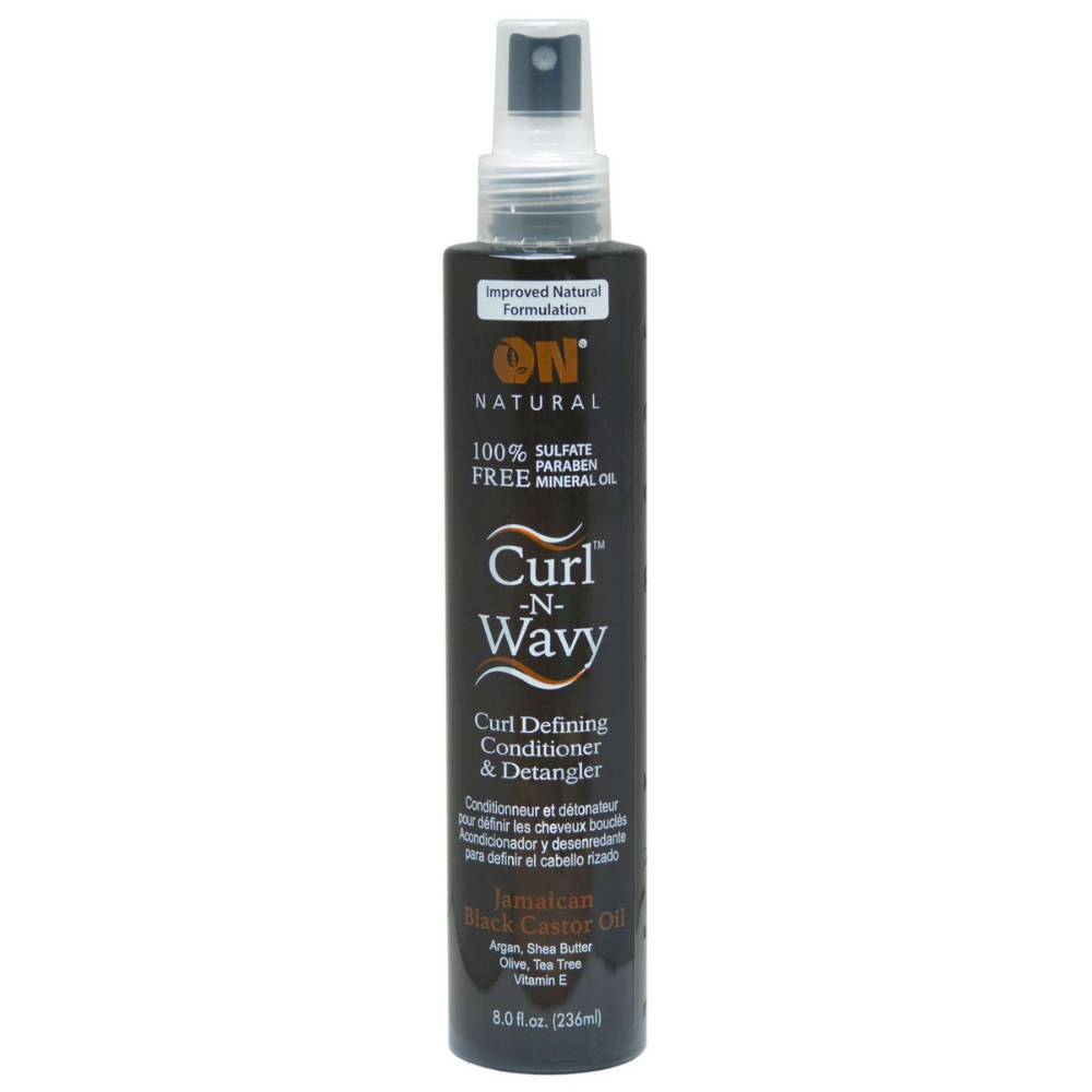 ON Natural Curl-N-Wavy Curl Defining Conditioner & Detangler – 8 fl oz - Elevate Styles