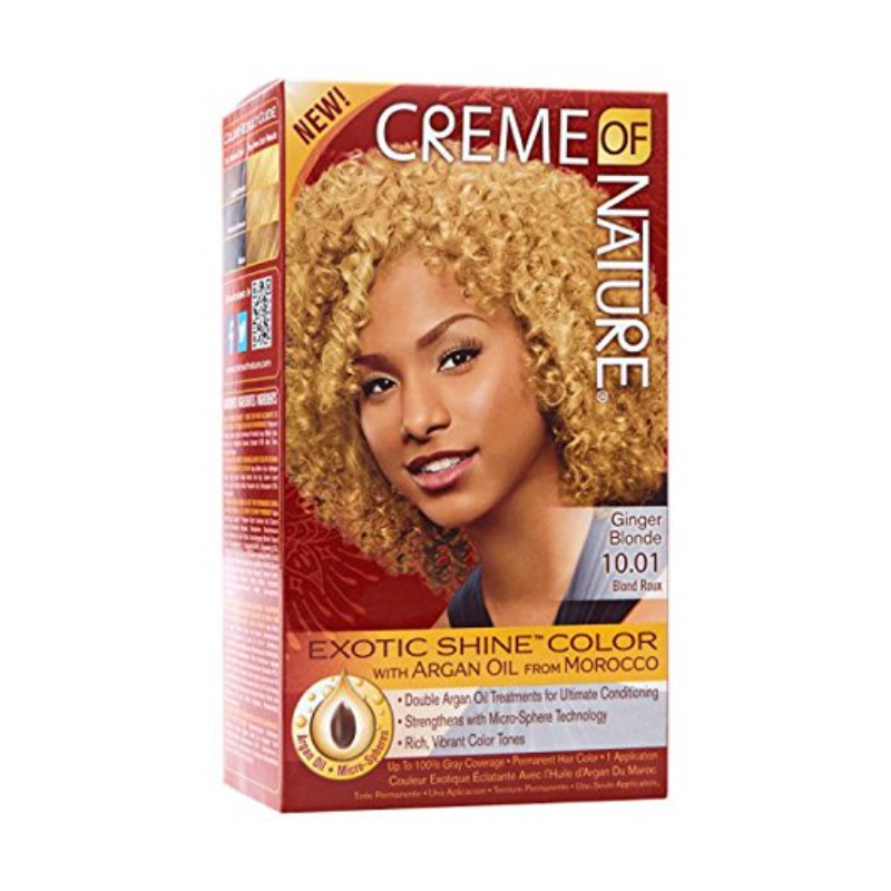 Creme of Nature Exotic Shine Color - 10.01 Ginger Blonde - Elevate Styles