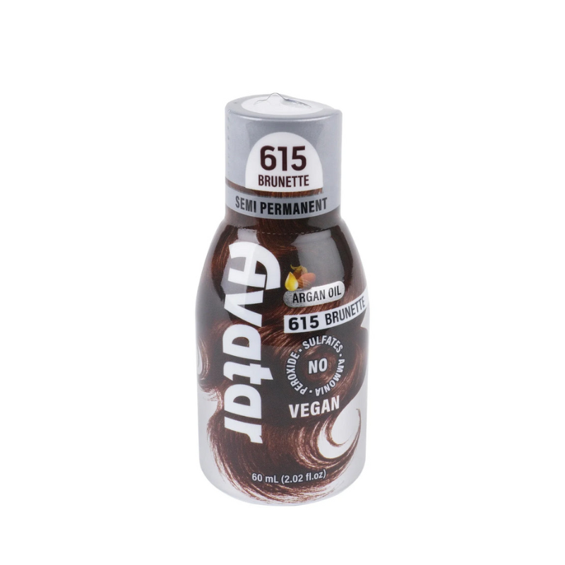 Argan Oil Semi Permanent Hair Dye 615 Brunette – 2.02oz - Elevate Styles