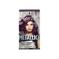 Thumbnail for Schwarzkopf got2b Metallics Permanent Hair Dye – Mega Amethyst Chrome - 4.8 oz - Elevate Styles