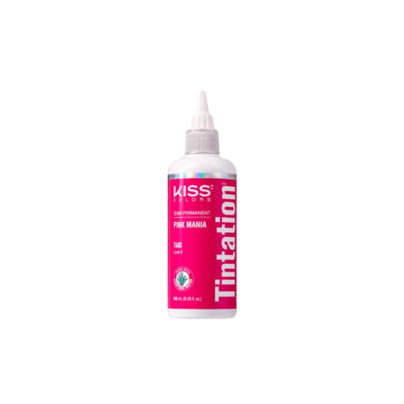 KISS Colors Semi-Permanent Tintation Pink Mania – 5 oz - Elevate Styles