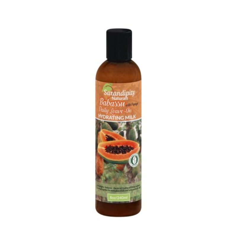 Sarandipity Naturals Babassu Daily Leave-In Hydrating Milk – 8 oz - Elevate Styles