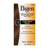 Thumbnail for Bigen Permanent Powder Hair Color – Copper Brown 76 – 0.21 oz - Elevate Styles