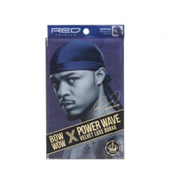 Thumbnail for Kiss - RPM Power Wave Velvet Durag Royal Blue - Elevate Styles