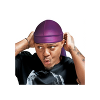 Thumbnail for Red by Kiss Power Wave Extreme Shine Silky Durag – Purple - Elevate Styles