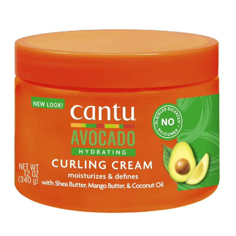 Cantu Avocado Hydrating Curling Cream – 12 oz - Elevate Styles