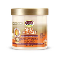 Thumbnail for African Pride Shea Miracle Bouncy Curls Pudding – 15 oz - Elevate Styles