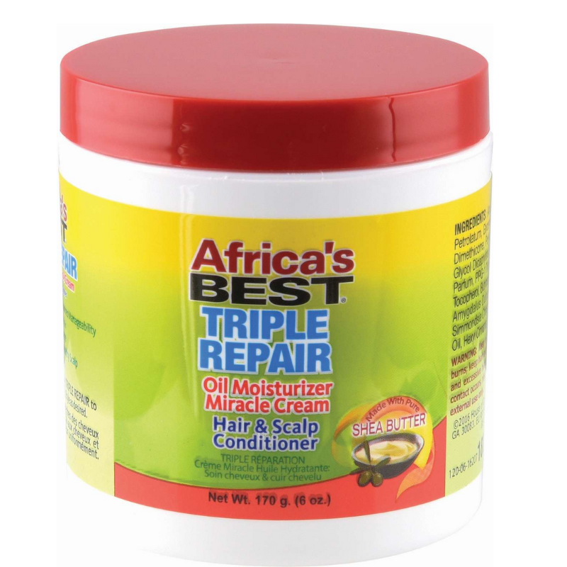 Africa's Best Triple Repair Oil Moisturizer Miracle Cream – 6 oz - Elevate Styles