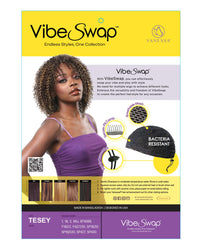 Thumbnail for Vanessa Vibe Swap Half Wig Tesey - Elevate Styles