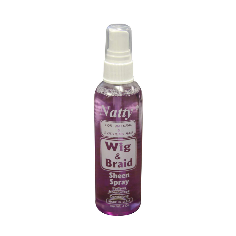 Natty Wig & Braid Sheen Spray – 4 oz - Elevate Styles