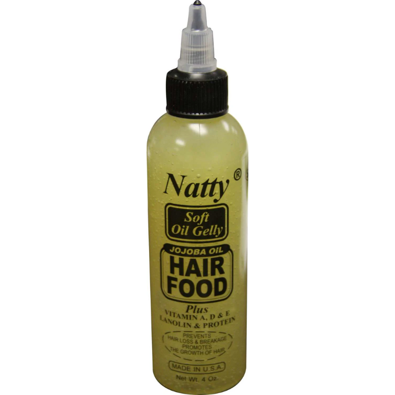 Natty Soft Oil Gelly Hair Food – 4 oz - Elevate Styles