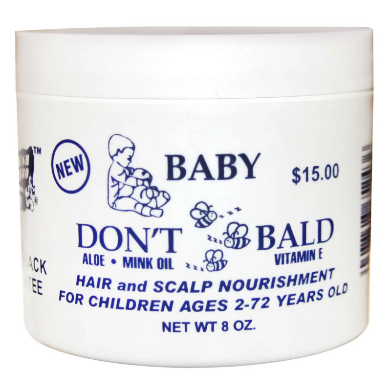 Baby Don't Be Bald Nourish Hair & Scalp – 8 oz - Elevate Styles