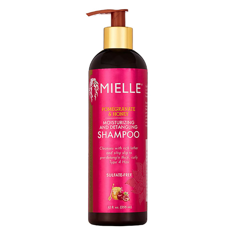 Mielle Pomegranate & Honey Moisturizing & Detangling Shampoo – 12 oz - Elevate Styles