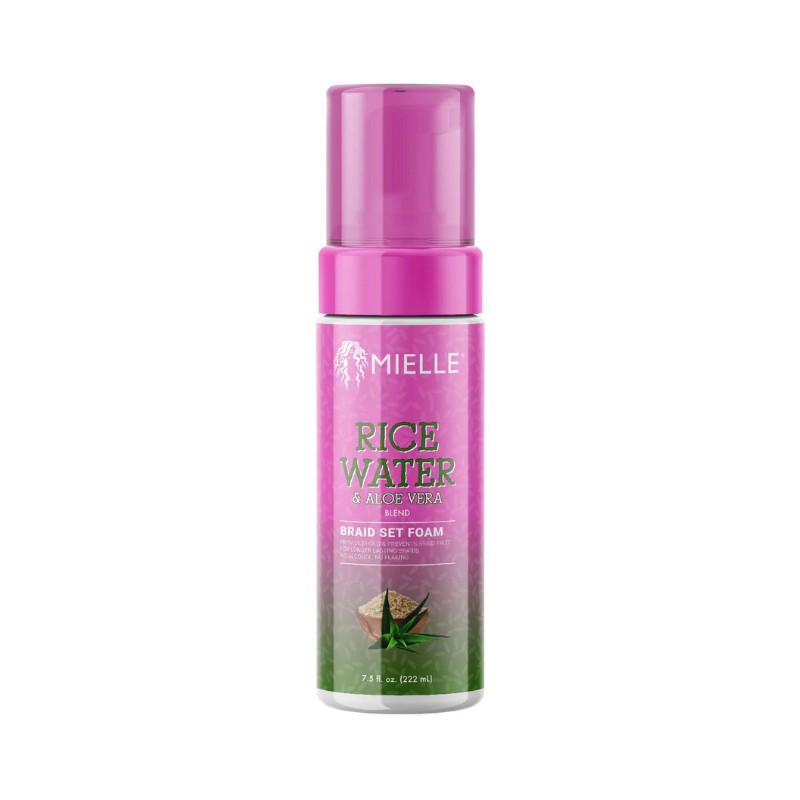 Mielle Rice Water & Aloe Vera Braid Set Foam – 7.5 oz - Elevate Styles