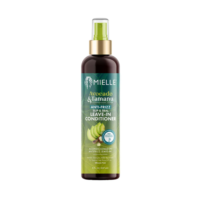 Mielle Avocado & Tamanu Anti-Frizz Slip & Seal Leave-In Conditioner – 8 oz - Elevate Styles