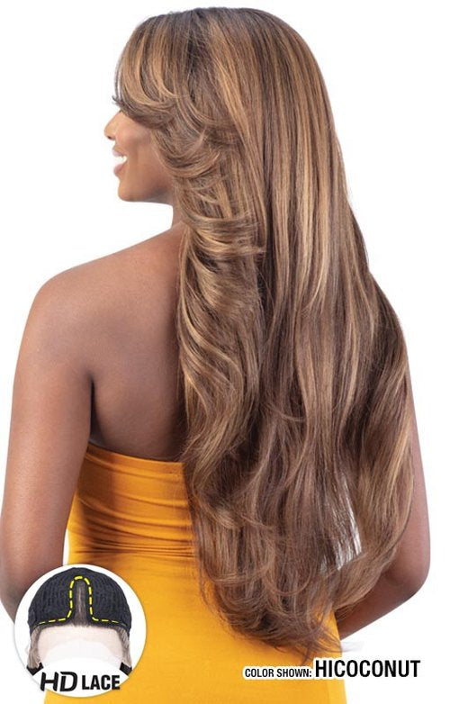 Shake-N-Go Equal Curtain Bang HD Lace Wig - Bombshell - Elevate Styles