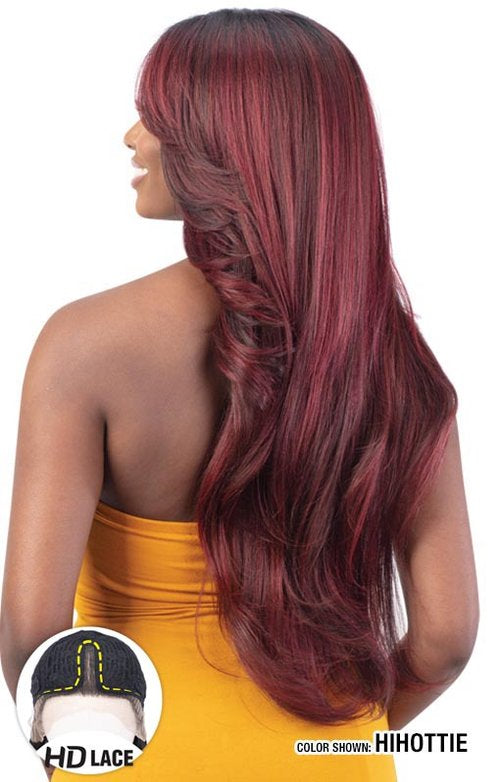 Shake-N-Go Equal Curtain Bang HD Lace Wig - Bombshell - Elevate Styles