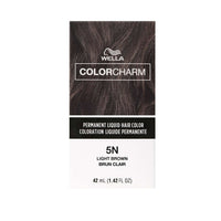 Thumbnail for Wella Color Charm Permanent Liquid Hair Color 5N Light Brown – 1.42 fl oz - Elevate Styles