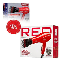Thumbnail for RED by Kiss 2000 Detangler Ceramic Hair Dryer - RED
