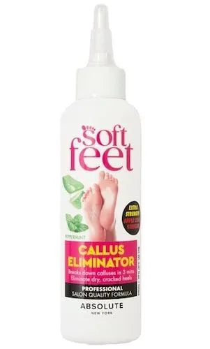 Absolute New York Soft Feet Callus Eliminator Professional Salon Quality Formula 5.07 Oz - Elevate Styles