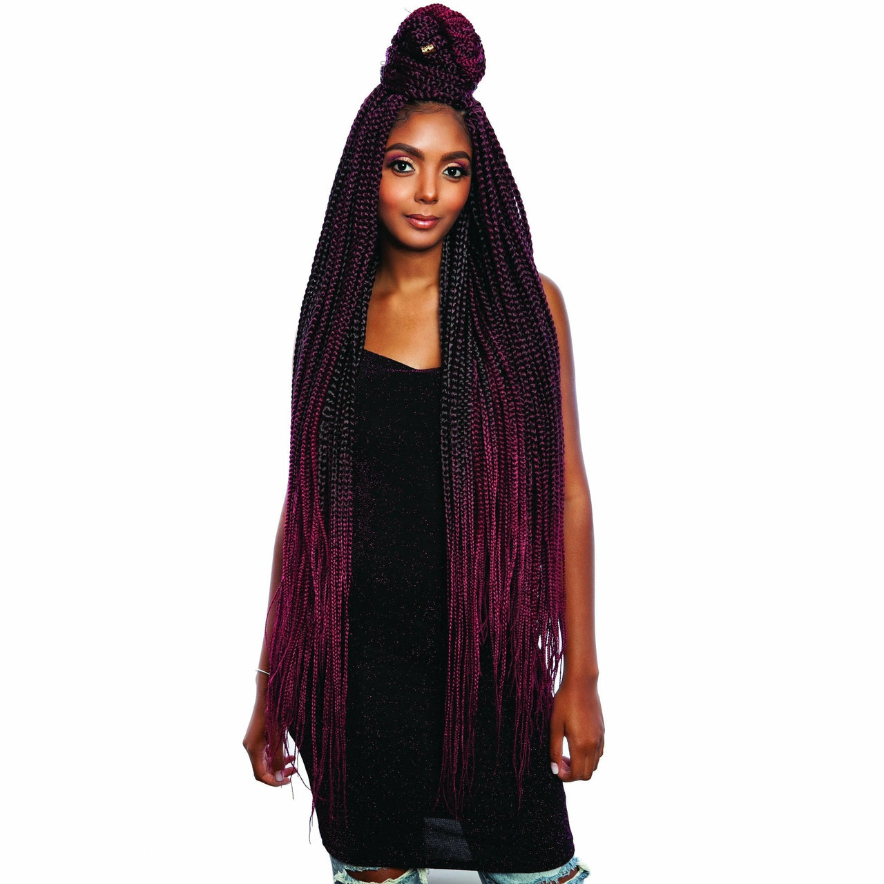 Mane Concept Afri Naptural Crochet Braid - PRE-STRETCHED BOX BRAID 36"  BOX101 - Elevate Styles