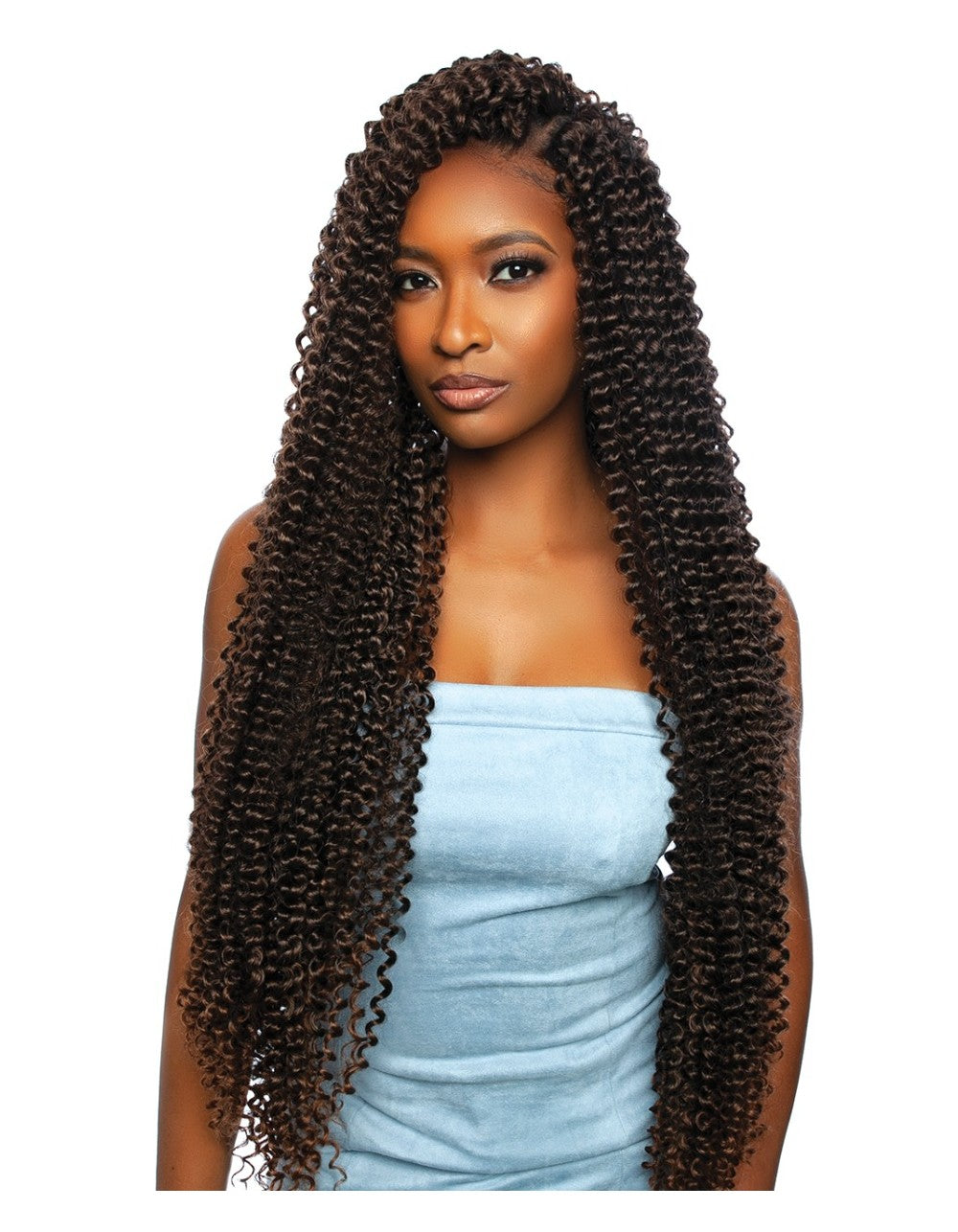 Mane Concept Afri Naptural Caribbean Bundle Crochet Braid - CB3001 WATER WAVE 30" - Elevate Styles