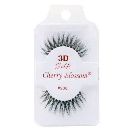 Cherry Blossom 3D Silk Lashes – Style #908 - Elevate Styles