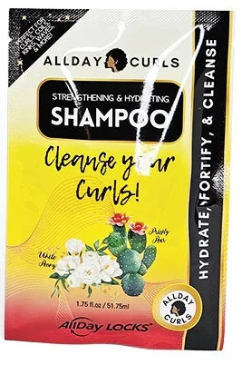 Allday Curls Strengthening & Hydrating Shampoo – 1.75 fl oz - Elevate Styles
