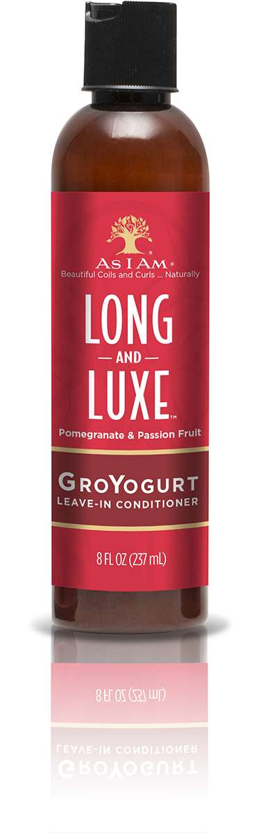 As I Am Long and Luxe GroYogurt Leave-In Conditioner – 8 oz - Elevate Styles