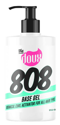 Thumbnail for The Doux 808 Base Gel – Botanical Curl Activator for All Hair Types – 12 oz - Elevate Styles