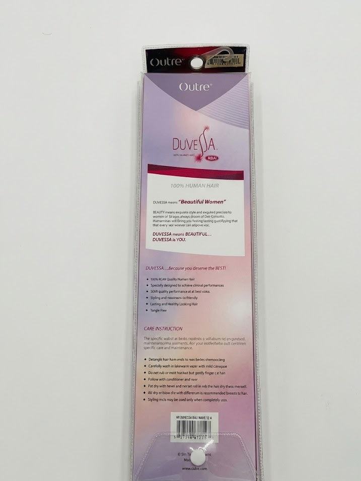 Outre Duvessa 100% Remi Human Hair Weave - Bali Wave 12"-14" - Elevate Styles