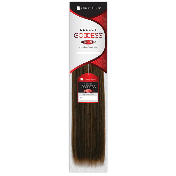 Sensationnel Goddess Select 100% Remi Human Hair Weave - Yaki Texture (10S"-20") - Elevate Styles