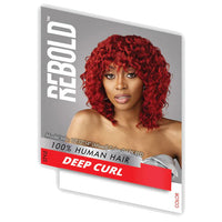 Thumbnail for Sensationnel Rebold 100 Percent Human Hair Deep Curl Weave 18