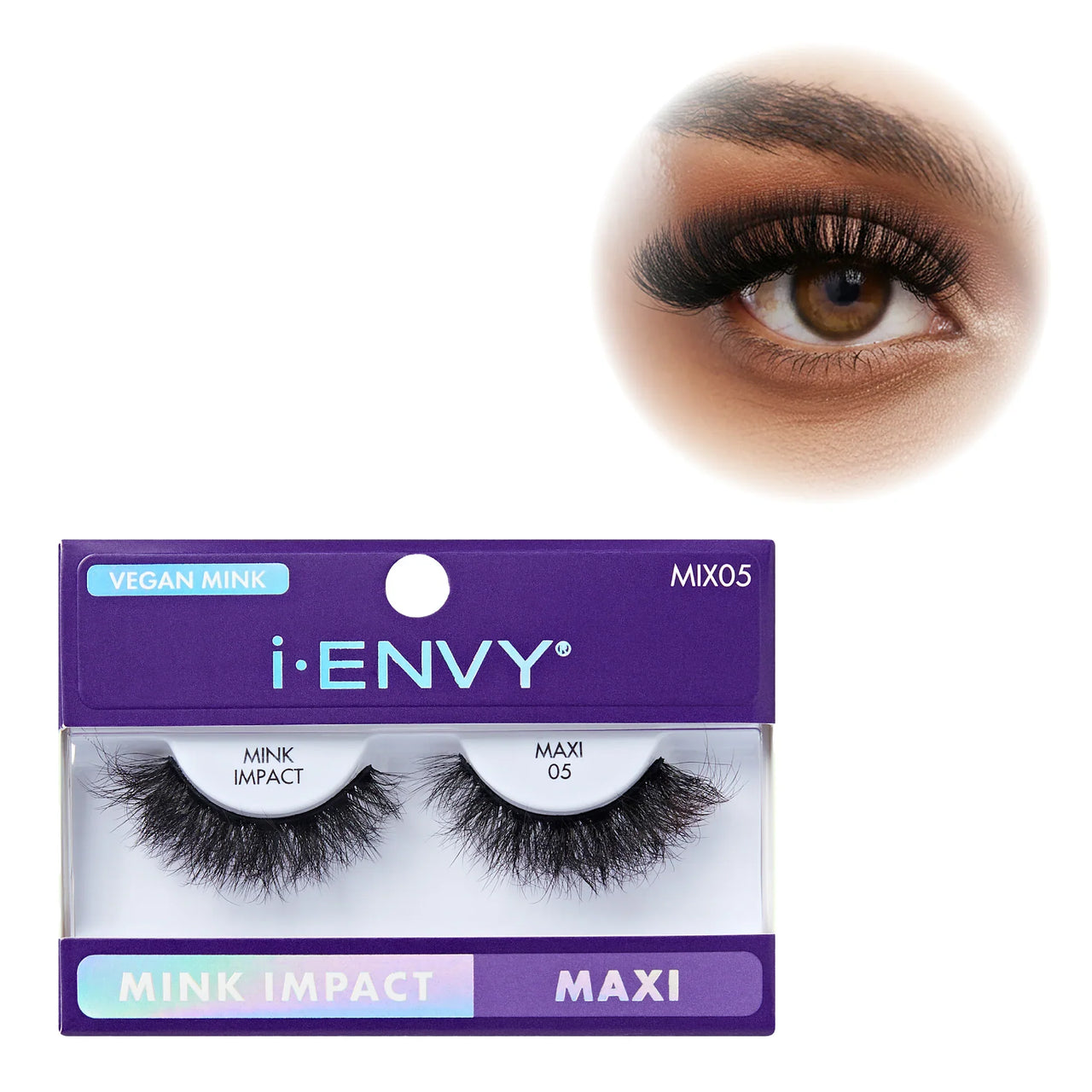 i ENVY Vegan Mink Mink Impact Maxi 05 Lashes MIX05 - Elevate Styles