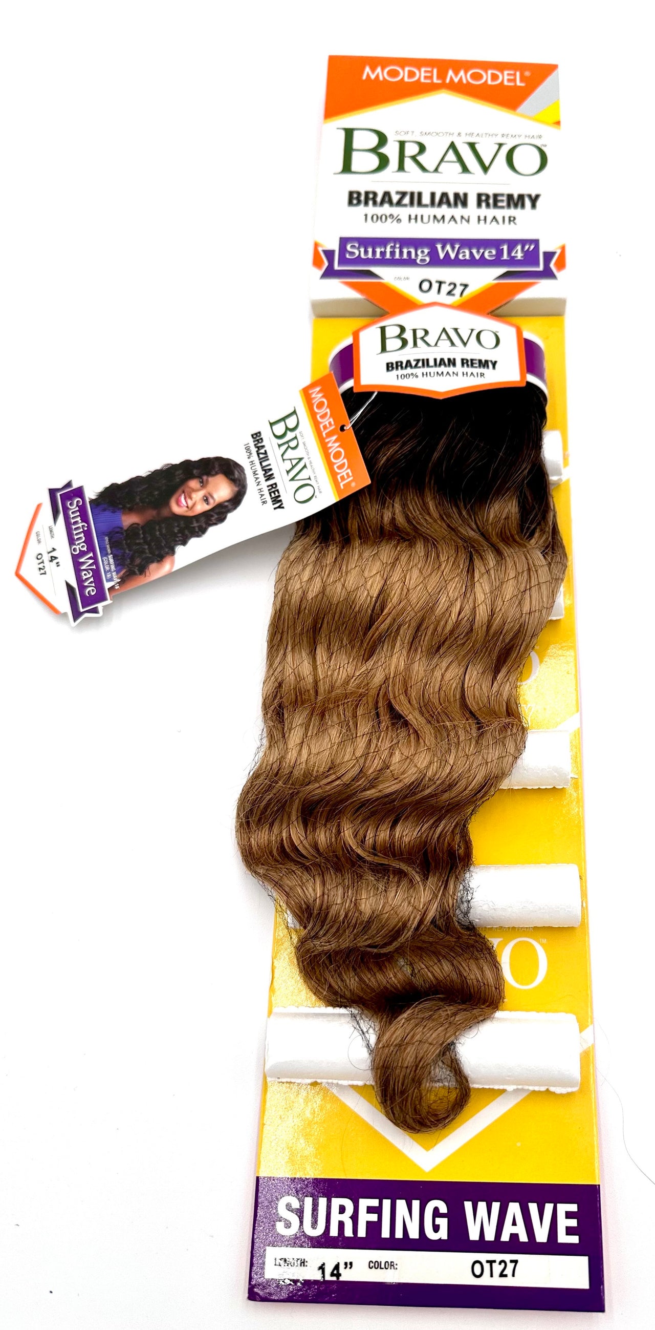 Model Model Bravo Brazilian Remy 100% Human Hair Surfing Wave - Elevate Styles