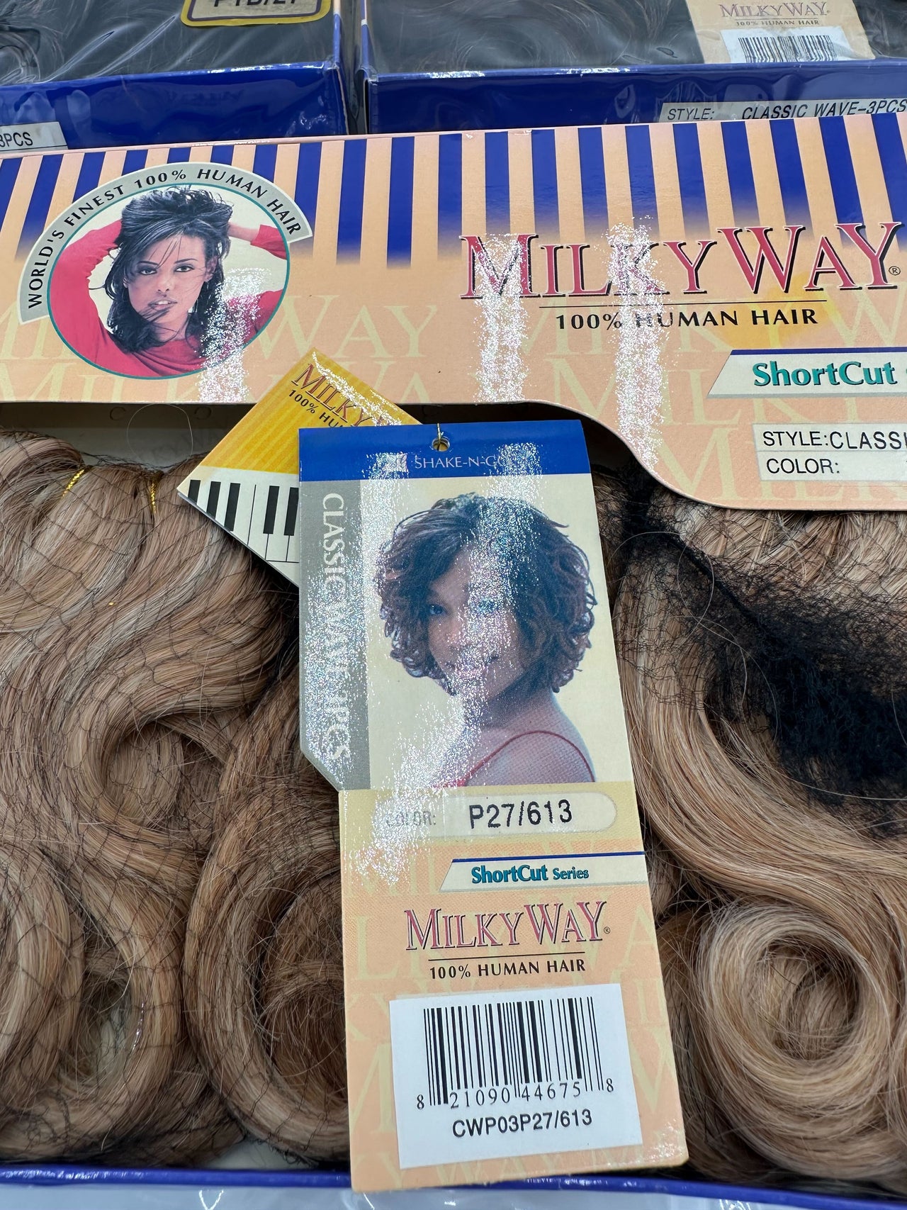 Milky Way 100% Human Hair Short Cut Series Weaving 3 Piece Set Classic Wave - Elevate Styles