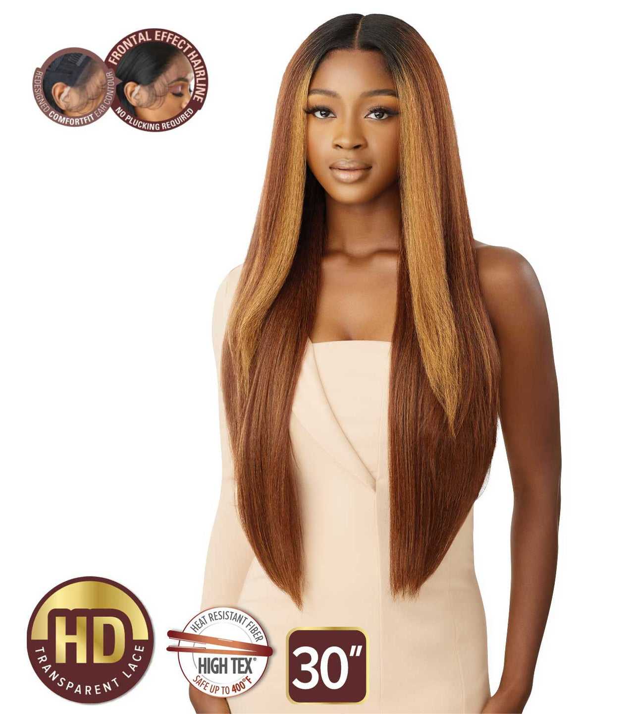 Outre HD Melted Hairline Lace Front Wig Katika 30" - Elevate Styles