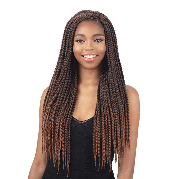 Freetress Braid 3X Individual Box Braid 22" – 3 Bundle Pack - Elevate Styles