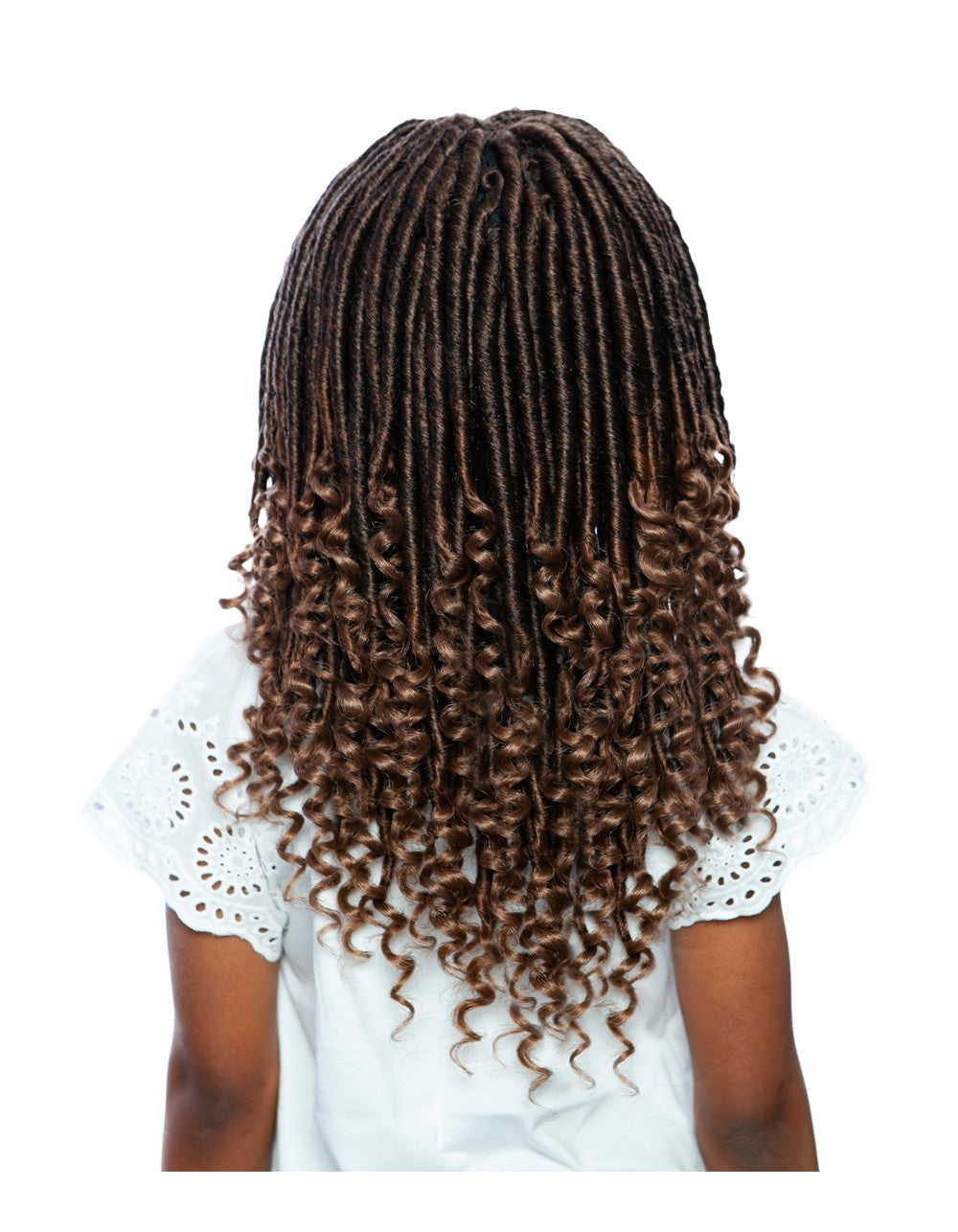 Afri Naptural Synthetic Kids Crochet Braid Kids Locs Lulu Goddess Locs 10" KLOC02 - Elevate Styles