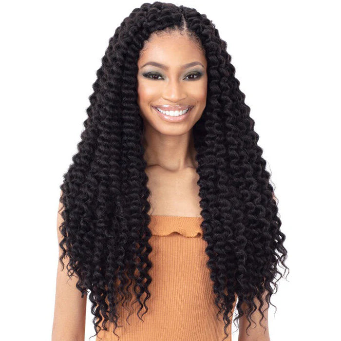 Shake N Go Freetress Braid 3x Soulfull Curl 20" - Elevate Styles