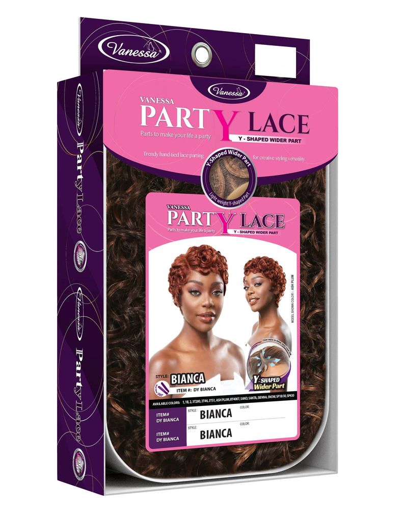 Vanessa Party Lace Y-Shaped Lace Part Wig Bianca - Elevate Styles