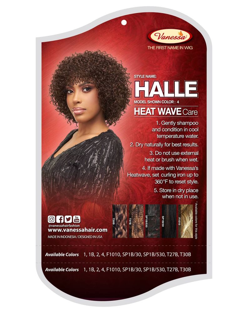 Vanessa Fashion Full Wig Halle - Elevate Styles