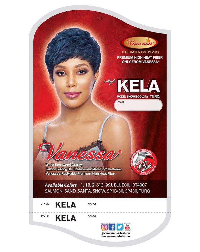 Vanessa Fashion Full Wig Kela - Elevate Styles