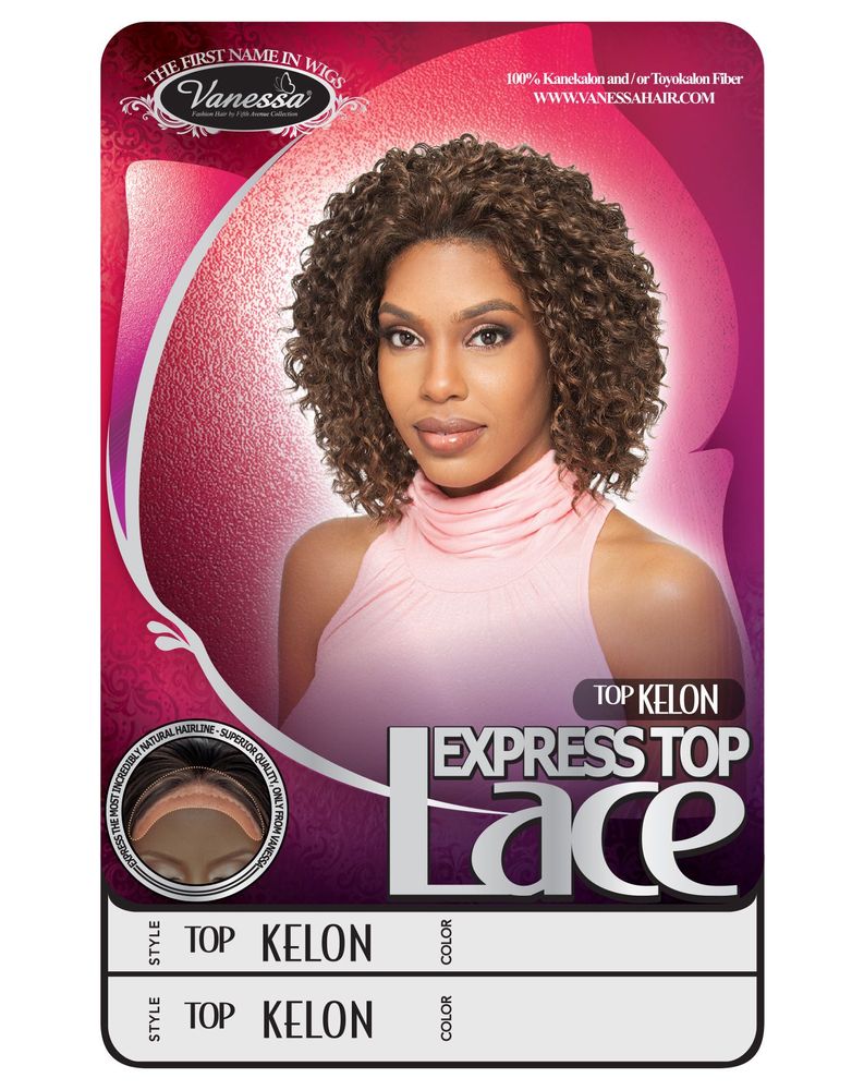 Vanessa Express Top Lace Part Wig Top Kelon - Elevate Styles