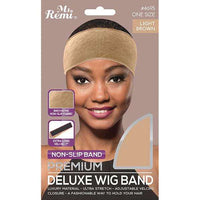 Thumbnail for Ms. Remi Premium Deluxe Non-Slip Wig Band Light Brown 4695